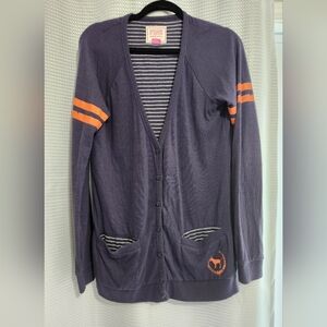 Vintage PINK Syracuse University SU Cardigan